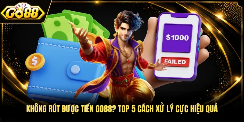 Không Rút Được Tiền Go88? Top 5 Cách Xử Lý Cực Hiệu Quả